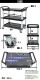 ����̵�� ���� �ץ饹���å���� ���Ѳٽ���150kg ����50cm ������102.5cm 3����� 3�ʥơ��֥� �ġ���若�� �若�� �ġ��륫���� ������ ���� ���� ��� �겡����� ������� �ץ饹���å� PP �ݥ�ץ��ԥ�� ����� �Ų����㥹���� �Ų� ����դ� ��� daisha-022