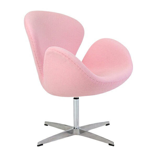 ����̵�� ���� ����������(Swan Chair) �̲��ǥ����� �ե��֥�å� LIGHTPINK �饤�ȥԥ�