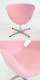 ����̵�� ���� ����������(Swan Chair) �̲��ǥ����� �ե��֥�å� LIGHTPINK �饤�ȥԥ�