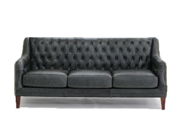 ヴィンテージレザーソファ ソファー ソフトレザー ソファ 2P 幅150cm おしゃれ