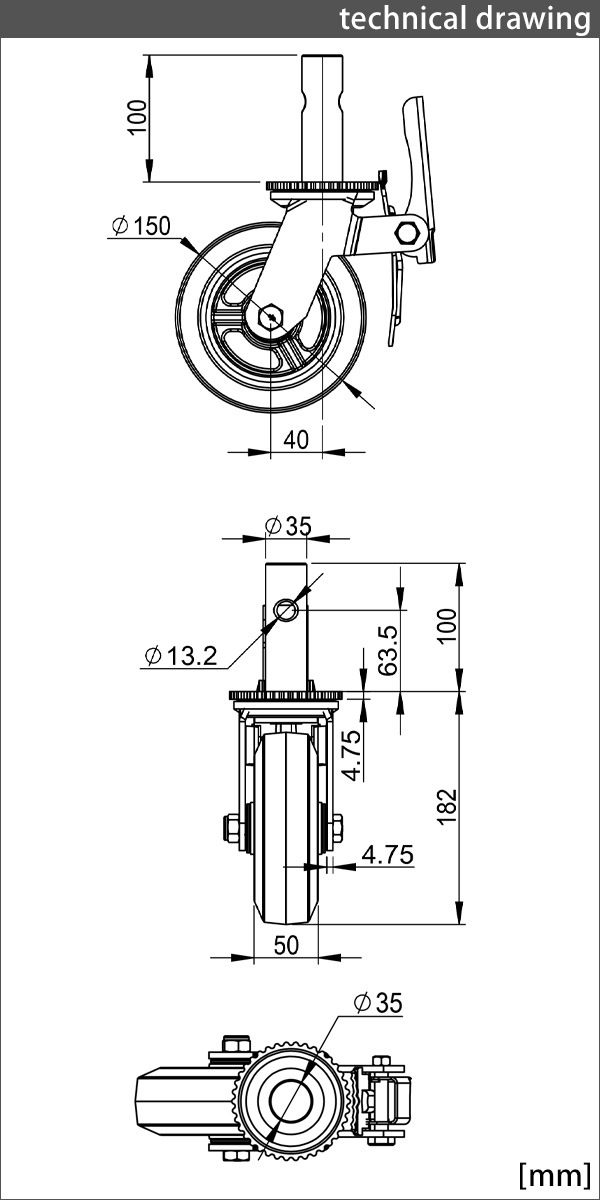 ����̵�� ���㥹���� ­�쥭�㥹���� ���ߥ��㥹���� ������ ������ ���ȥåѡ��դ� 1�� ñ�� �����ѥ��㥹���� �Ѳٽ���200kg(1�Ĥ�����) ����ľ����150mm ����50mm ���ꥹ�˥åץ��դ� ���߼� ������� ��С� ������󥰥�� ���� �Ҹ� ��� ���� scacsrufrs0601p