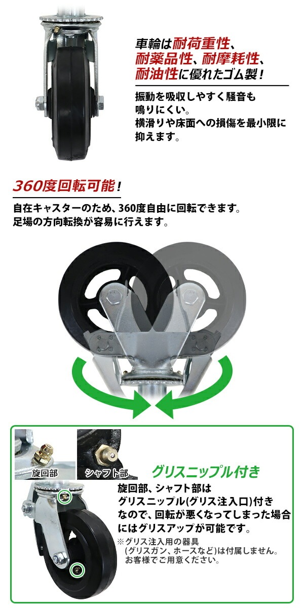 ����̵�� ���㥹���� ­�쥭�㥹���� ���ߥ��㥹���� ������ ������ ���ȥåѡ��դ� 4�ĥ��å� �����ѥ��㥹���� �Ѳٽ���200kg(1�Ĥ�����) ����ľ����150mm ����50mm ���ꥹ�˥åץ��դ� ���߼� ������� ��С� ������󥰥�� ���� �Ҹ� ��� ���� scacsrufrs0604p