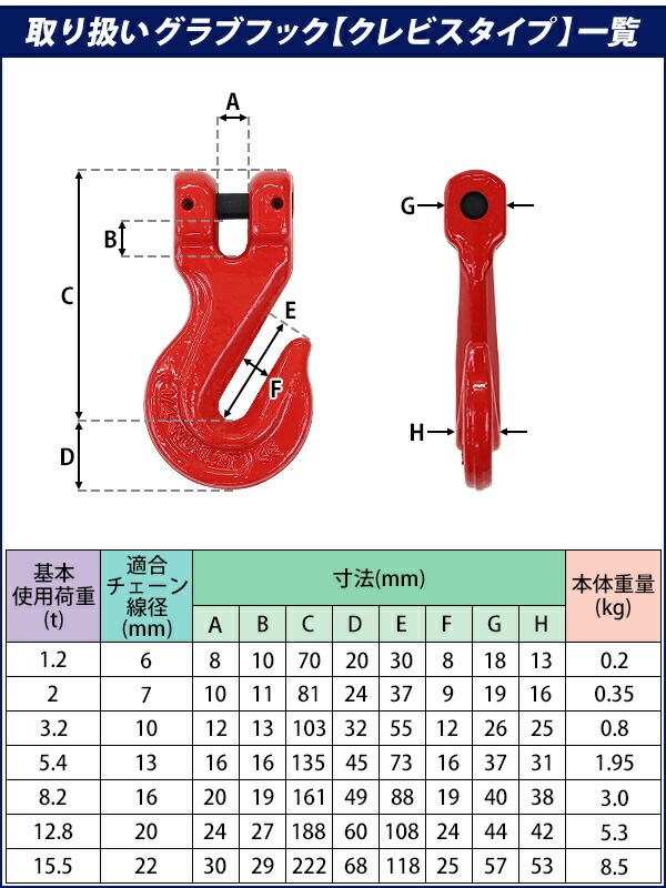 ̵ ֥եå ӥ ԥ󥿥 Ѳٽ2t 2000kg G80 ¤ եå ߤ ӥեå ӥ󥰥եå  ĹĴ ̥եå ߤեå 󥹥  磻䡼  ۥ ߤ夲  å cghooklr282t