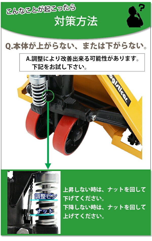 ハンドリフト,幅広約685mm,フォーク長さ約1210mm,約3t,約3.0t,約3000kg