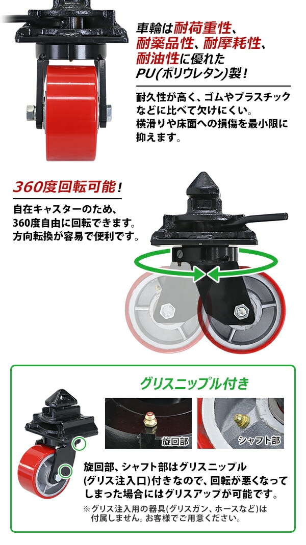 ����̵�� ���㥹���� ���ߥ��㥹���� ����ƥ��ѥ��㥹���� ������ PU�� 1�� ñ�� �Ѳٽ���1000kg(1�Ĥ�����) ����ľ����152mm ����77mm ���ꥹ�˥åץ��դ� ����ƥʥ��㥹���� ���߼� PU���� �ݥꥦ�쥿�� 20ft ����ƥ� ���女��ƥ� ���� ���� ccstrpufrk60td1p