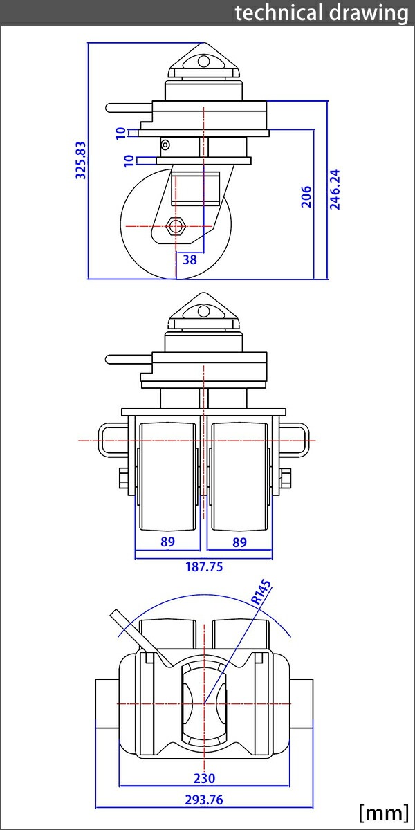 ア*ー様  peak 担架 グリーン 車輪付き キャスター,自在キャスター,双輪キャスター,コンテナ用