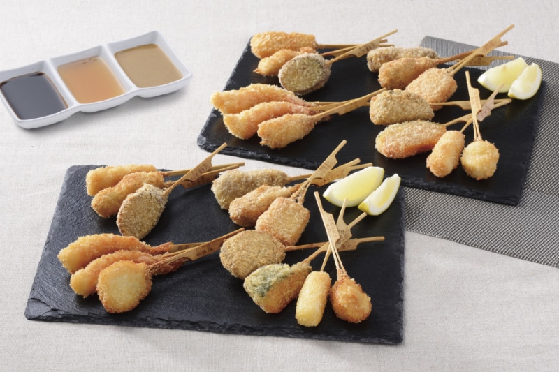 【神戸串乃家】串揚げセット(12種26串)