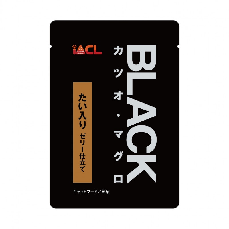 BLACK カツオ・マグロ たい入り ゼリー仕立て 80g