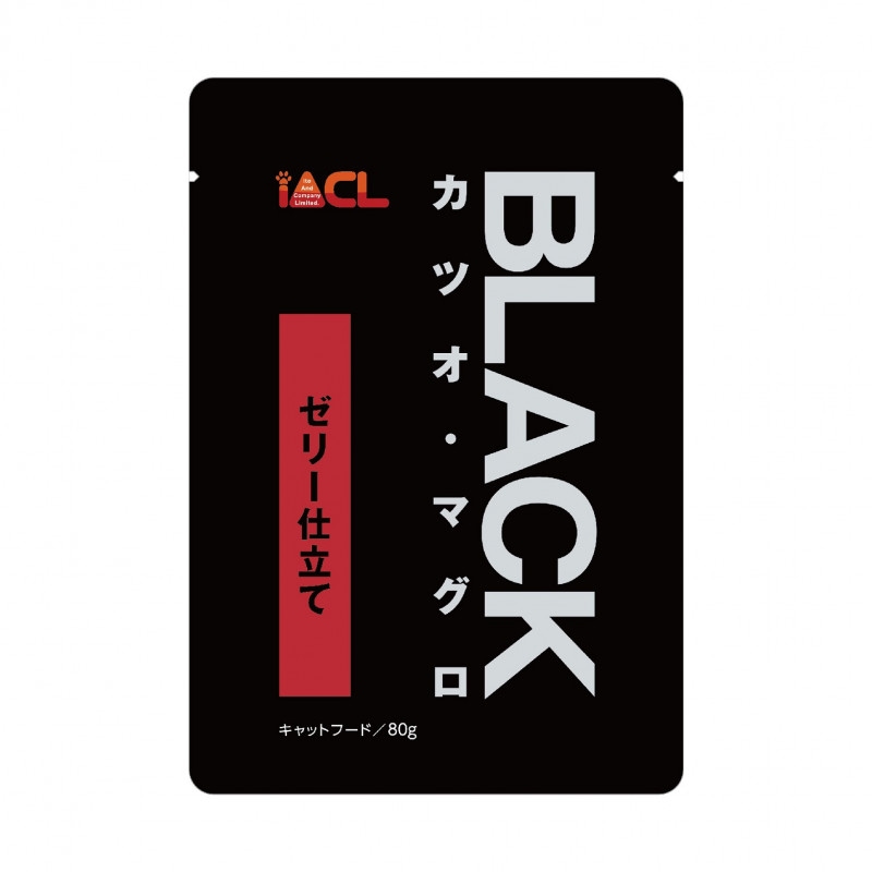 BLACK カツオ・マグロ ゼリー仕立て 80g