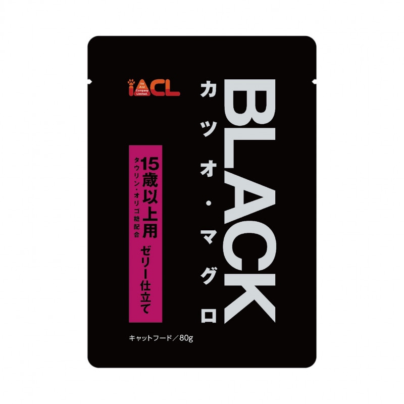 BLACK カツオ・マグロ 15歳以上用 ゼリー仕立て 80g
