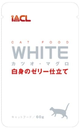 WHITE　カツオ・マグロ　白身のゼリー仕立て 60g