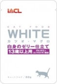 WHITE　カツオ・マグロ　白身のゼリー仕立て 13歳以上用　60g
