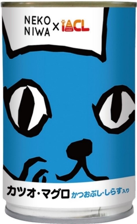 猫庭 猫缶 カツオ・マグロ　かつおぶし・しらす入り　400g