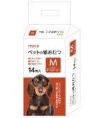 ペットの紙おむつ M　14枚入り