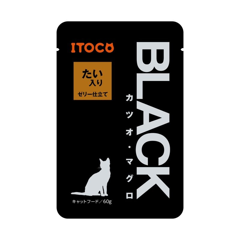 BLACK カツオ・マグロ　たい入り　ゼリー仕立て　60g