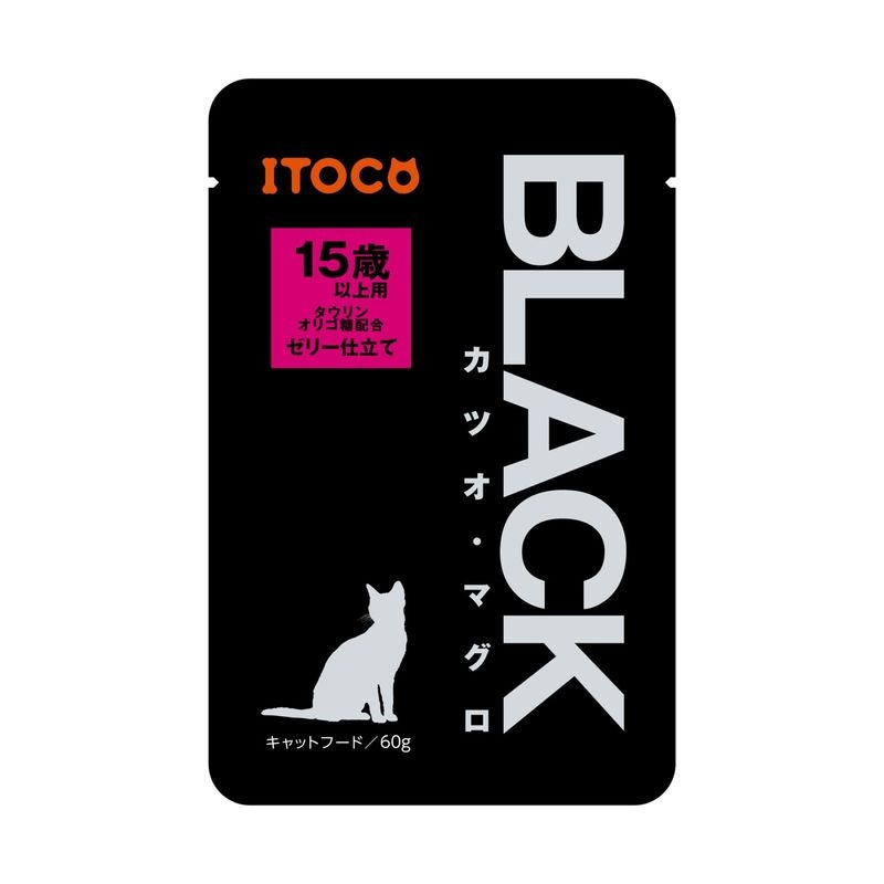 BLACK　カツオ・マグロ　15歳以上用　ゼリー仕立て 60g