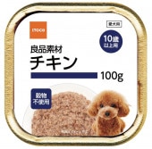 【賞味期限:2026年10月31日】良品素材 アルミトレイ チキン 10歳以上用 100g