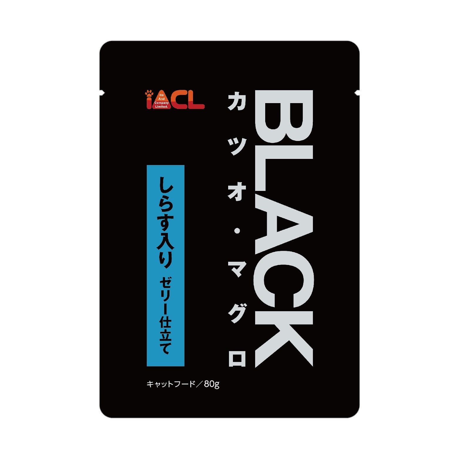 BLACK カツオ・マグロ　しらす入り　ゼリー仕立て　80g