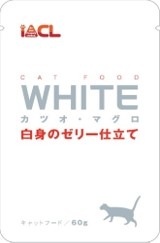 WHITE　カツオ・マグロ　白身のゼリー仕立て 60g
