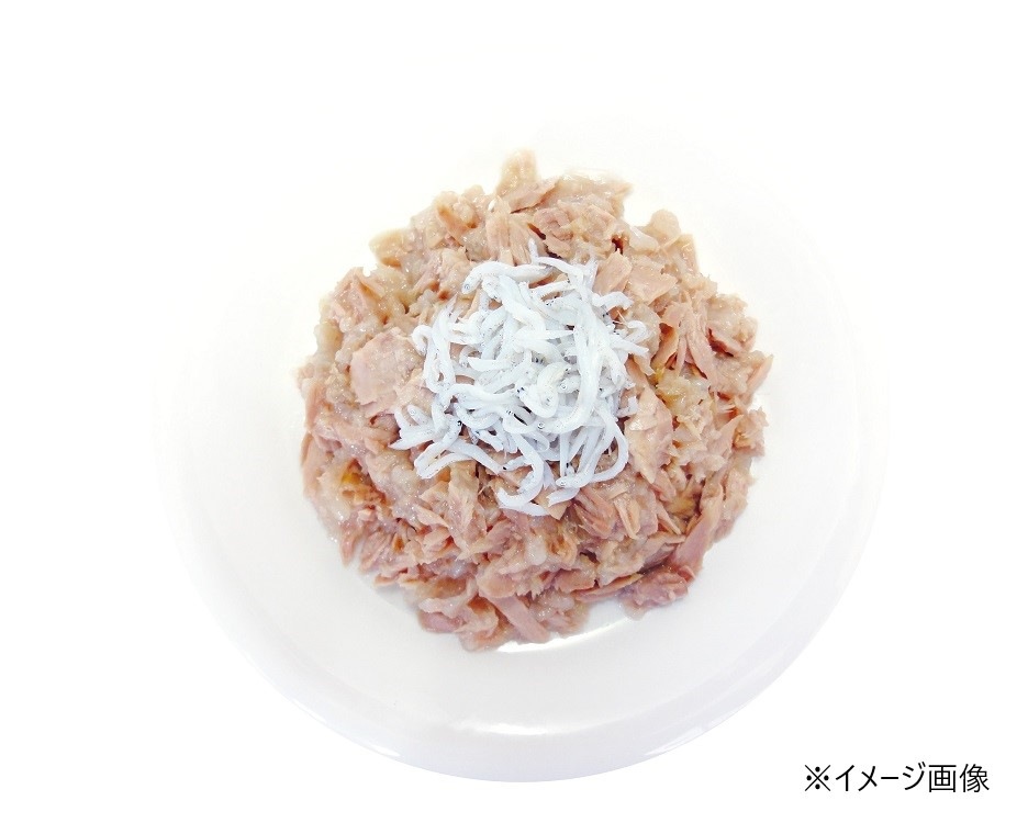 WHITE　カツオ・マグロ　白身のゼリー仕立て しらす入り　60g
