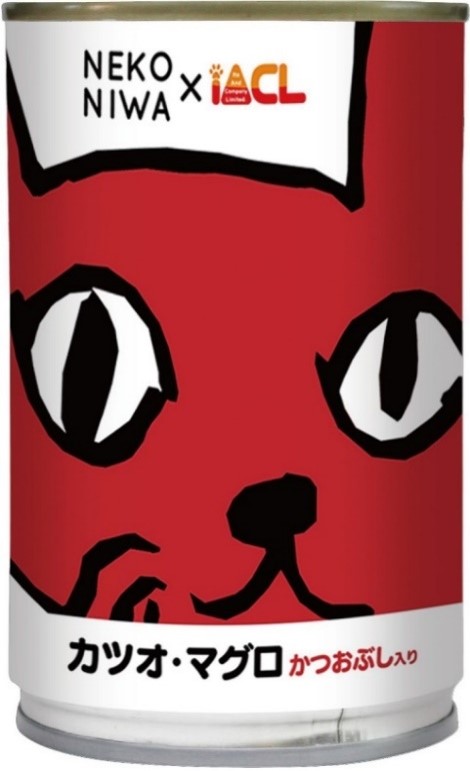 猫庭 猫缶 カツオ・マグロ かつおぶし入り 400g