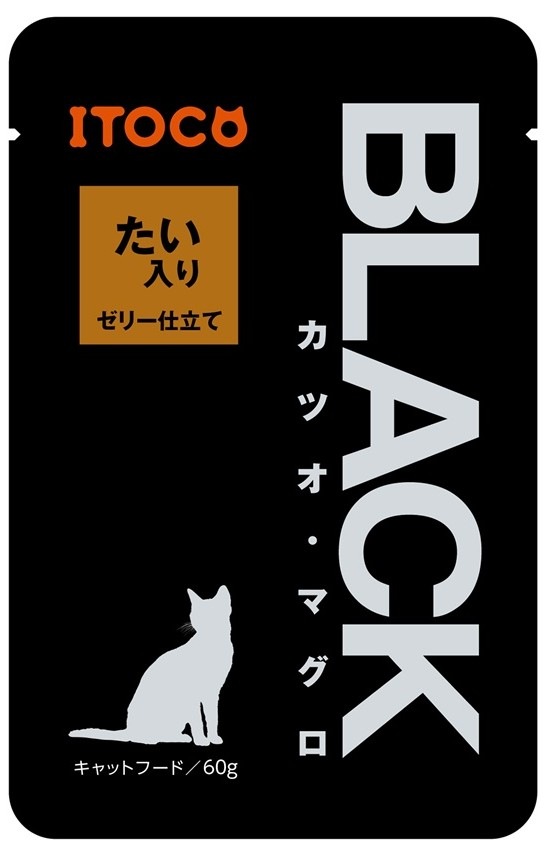 BLACK カツオ・マグロ　たい入り　ゼリー仕立て　60g