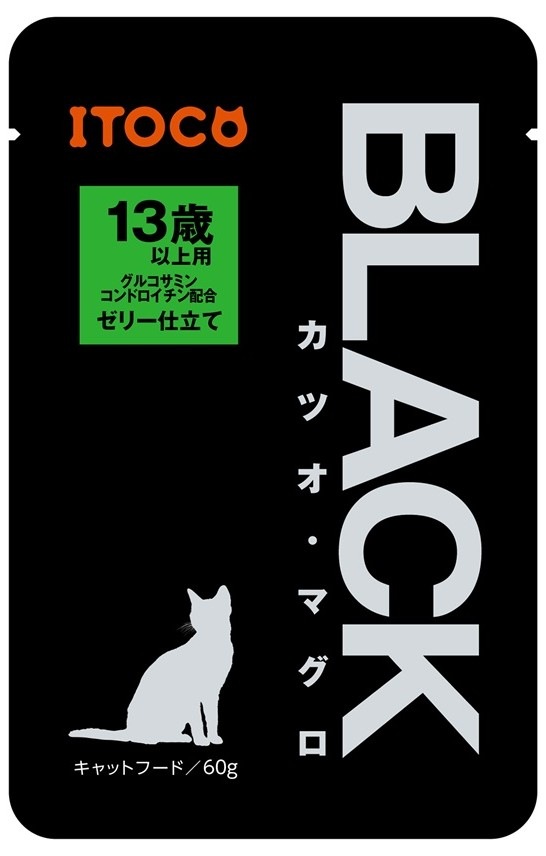 BLACK　カツオ・マグロ　13歳以上用　ゼリー仕立て 60g