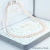 花珠真珠２点セット　あこや真珠ネックレス＜6.5mm＞ 鑑別書付　NE-1516