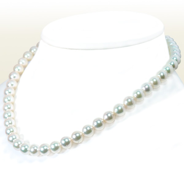 あこや真珠パールネックレス＜8～8.5mm＞N-12381