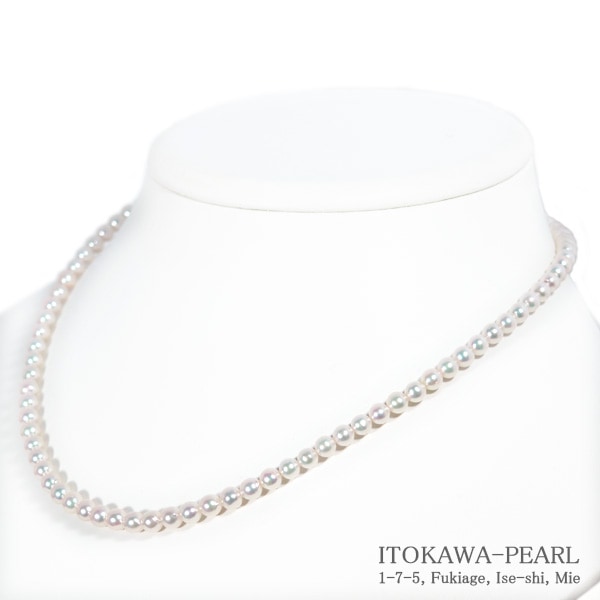 天然真珠 ネックレス 調節可能　K18 ベビーパール ヴィーナスジュエリー パールネックレス k18 K18 18金 本真珠 アコヤ