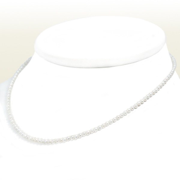 あこや真珠 ベビーパールネックレス＜2.5～3mm＞アジャスター 