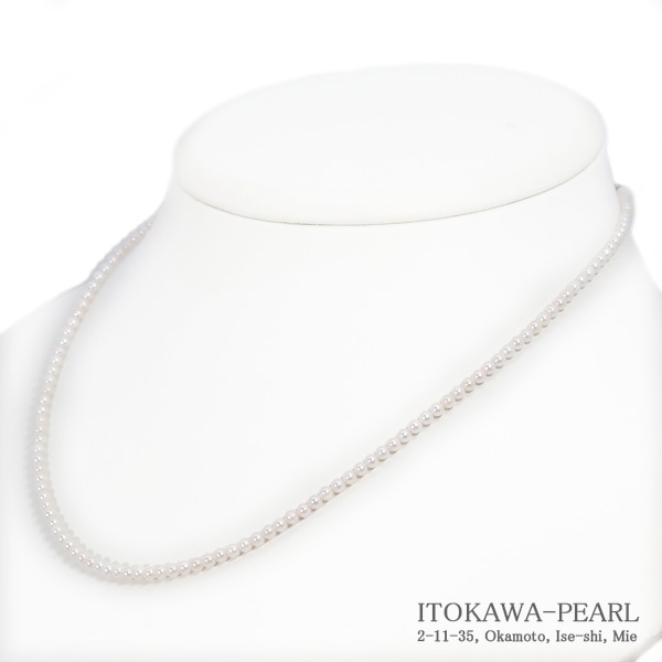 3952:あこや真珠ベビーパールネックレス<2.5〜3mm>N-12878 あこや真珠ベビーパールネックレス<2.5~3mm>スライド