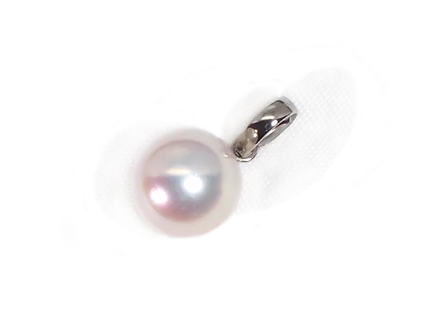 あこや真珠ペンダントトップ＜8.8mm＞PT850 P-8497