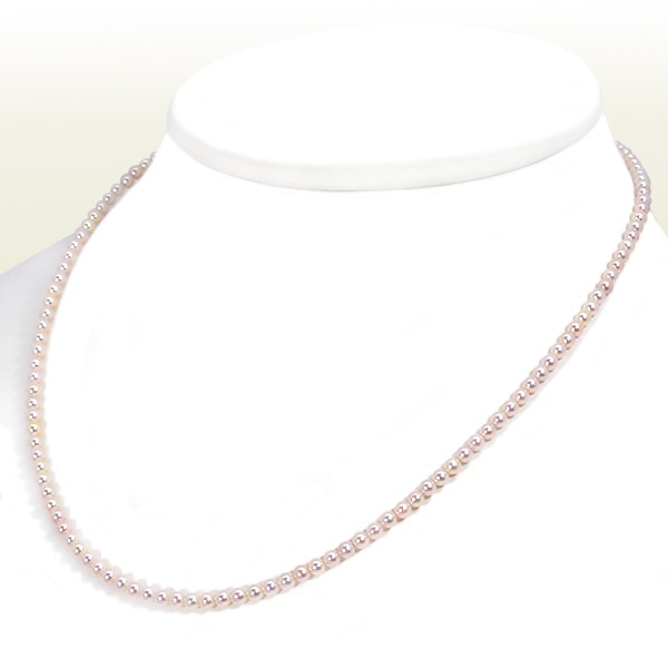 あこや真珠 ベビーパールネックレス＜3～3.5mm＞アジャスター
