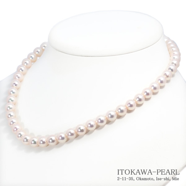 あこや真珠パールネックレス＜8～8.5mm＞N-12590 | 真珠ネックレス