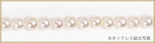 あこや真珠ベビーパールネックレス<2.5~3mm>アジャスター・シルバー N-13045