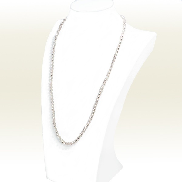 ベビーパールロングネックレス(66cm) あこや真珠ネックレス＜4.5～5mm