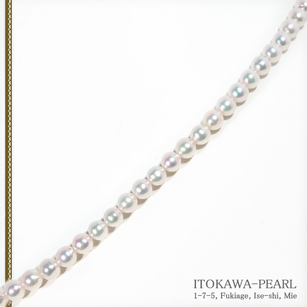 �����俿��٥ӡ��ѡ���ͥå��쥹��4.5��5mm�䥢���㥹������K18YG N-12565