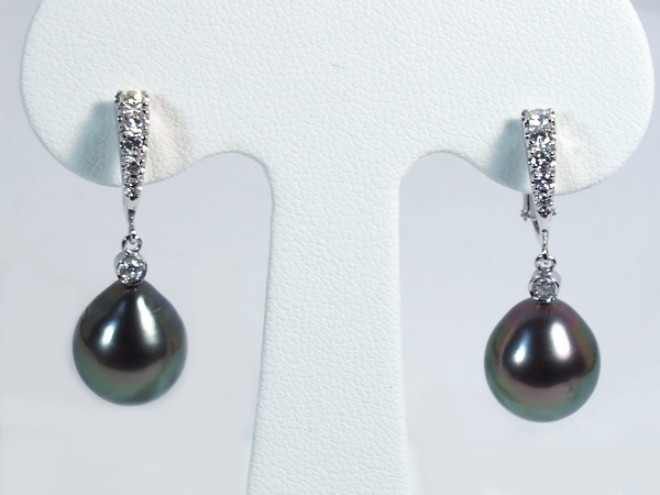 �֥�å��� ���ҥ�������󥰡�11mm��ͥ��Хͼ���K14WG����������� 022ct��2 E-4017