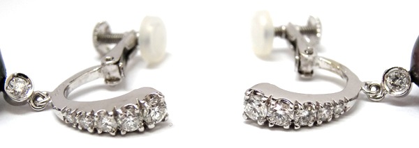 �֥�å��� ���ҥ�������󥰡�11mm��ͥ��Хͼ���K14WG����������� 022ct��2 E-4017