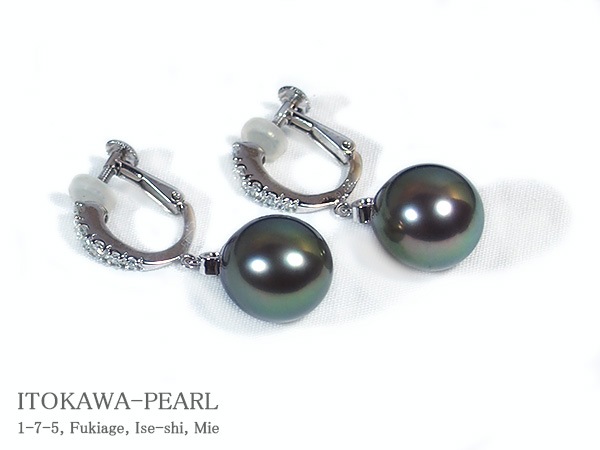 �֥�å��� ���ҥ�������󥰡�11mm��ͥ��Хͼ���K14WG����������� 022ct��2 E-4017