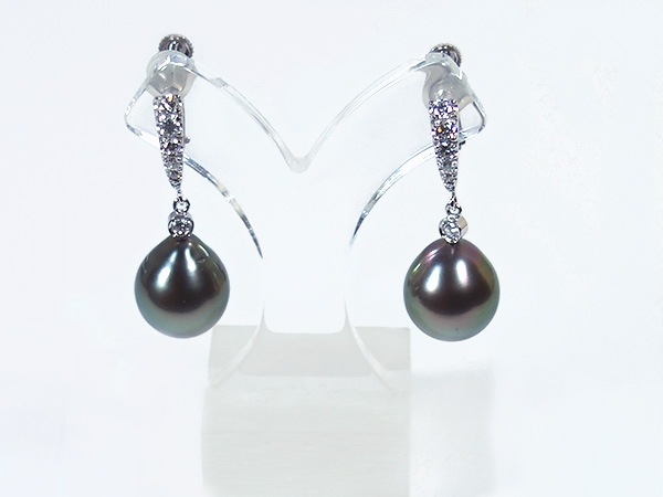 �֥�å��� ���ҥ�������󥰡�11mm��ͥ��Хͼ���K14WG����������� 022ct��2 E-4017