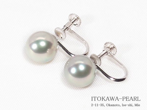 졼 ̵Ĵ 俿󥰡8.5mmͥK14WG E-4815