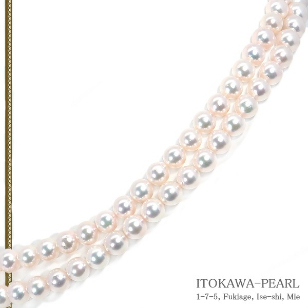 ���󥰥ͥå��쥹(84cm)�����俿��ͥå��쥹��6.5��7mm��N-12908