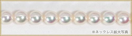 ２点セットあこや真珠ネックレス＜6.5mm＞NE-578