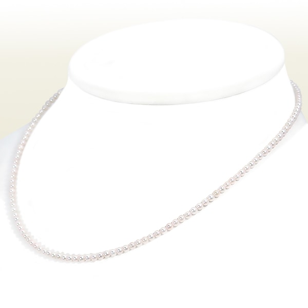 あこや真珠ベビーパールネックレス＜2.5～3mm＞アジャスター