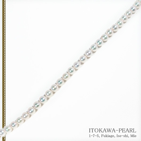 �����俿��٥ӡ��ѡ���ͥå��쥹��3.5��4mm�䥢���㥹������K18YG N-12553