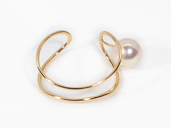 俿 ե󥰡6.8mmK18YG R-13845