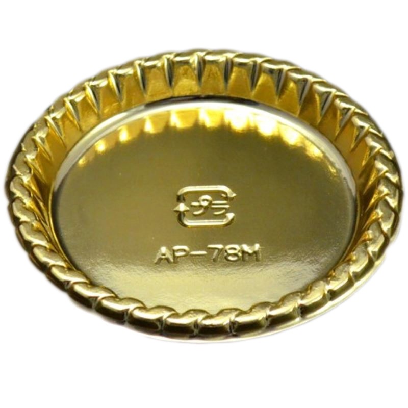 ケーキトレー K89角 ダイヤスクエアトレ―ゴールド（100枚入） | ケーキ