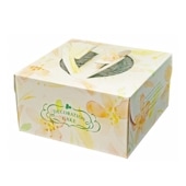 6号ケーキ箱 フラワー （100枚入） | デコレーションケーキ箱 | 伊藤景